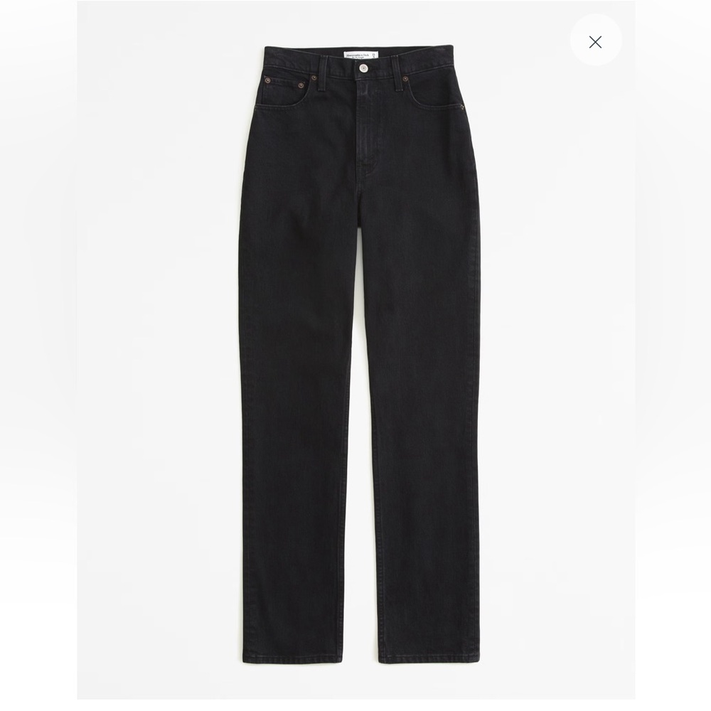 Abercrombie & Fitch Ultra High Rise 90s Straight Jean